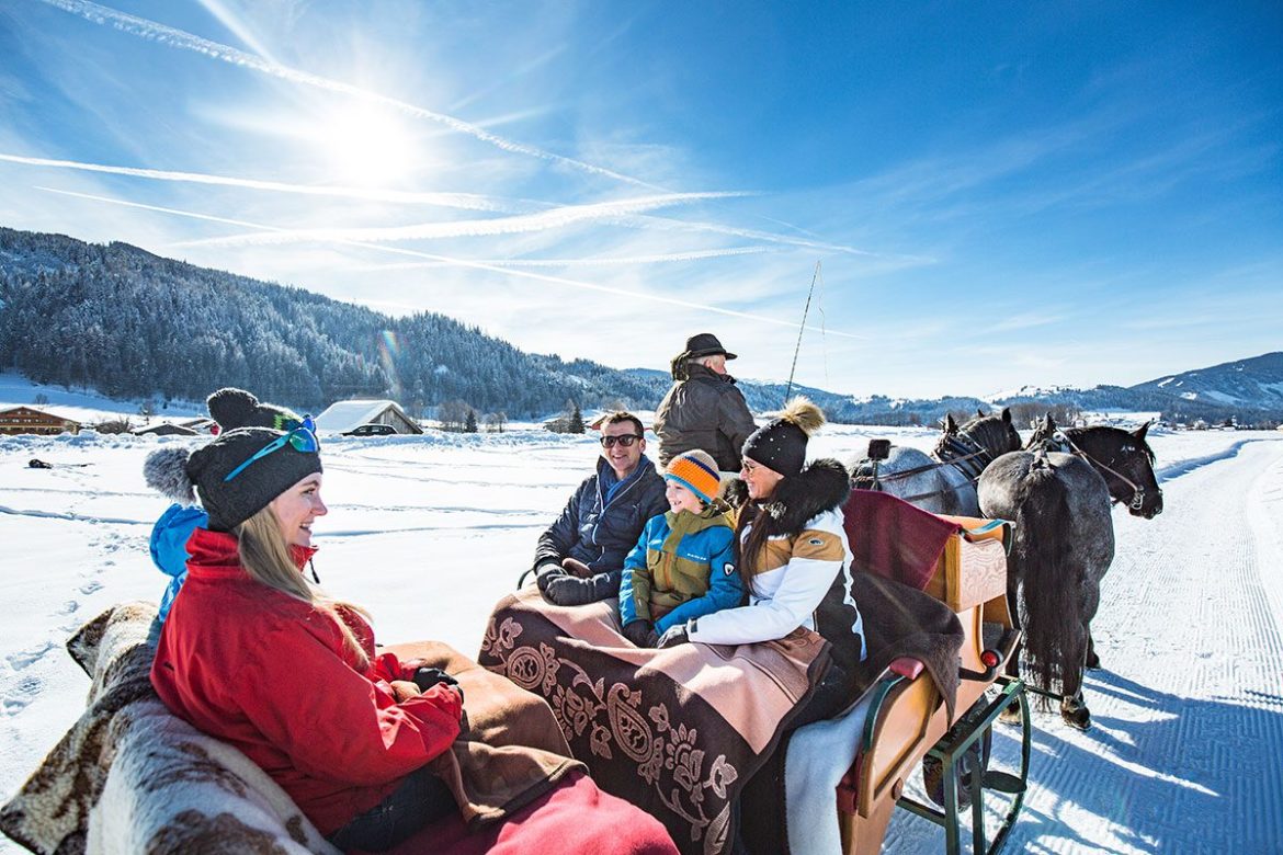 Pferdeschlittenfahrten - Winterurlaub in Radstadt, Ski amadé